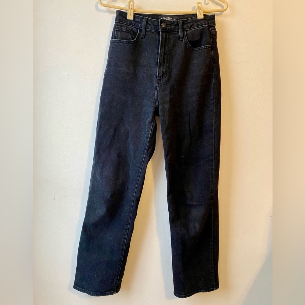 Just Black Denim Women's High Rise black Jeans